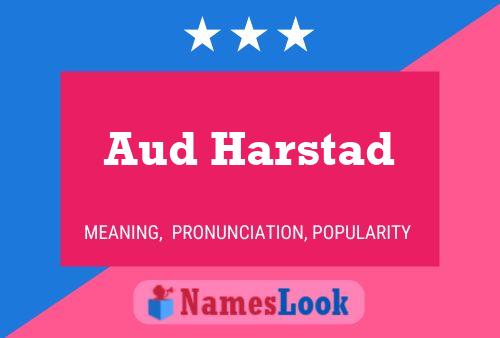 Aud Harstad 名字海报