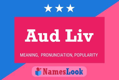 Aud Liv 名字海报