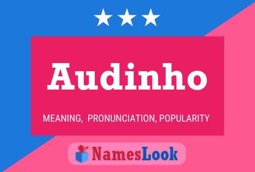 Audinho 名字海报