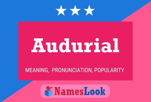 Audurial 名字海报