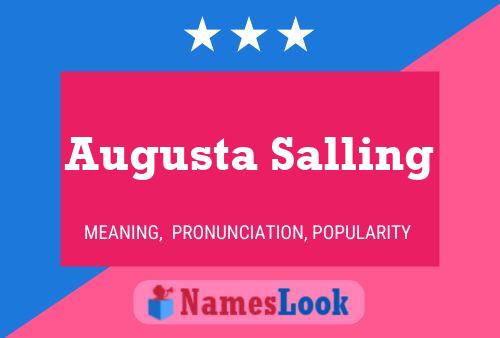 Augusta Salling 名字海报