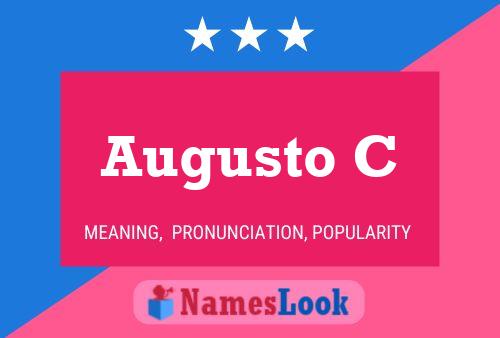 Augusto C 名字海报