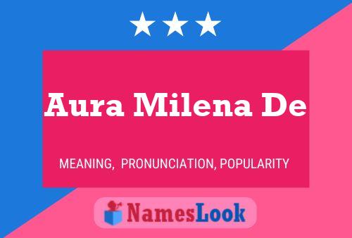 Aura Milena De 名字海报