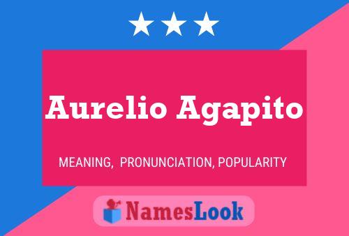 Aurelio Agapito 名字海报