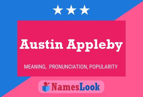 Austin Appleby 名字海报