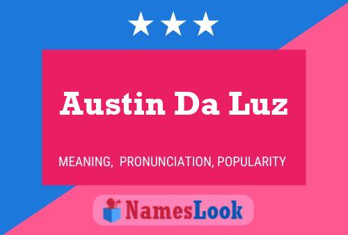 Austin Da Luz 名字海报