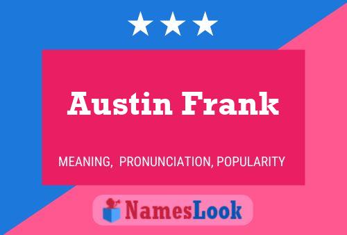 Austin Frank 名字海报