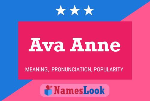 Ava Anne 名字海报