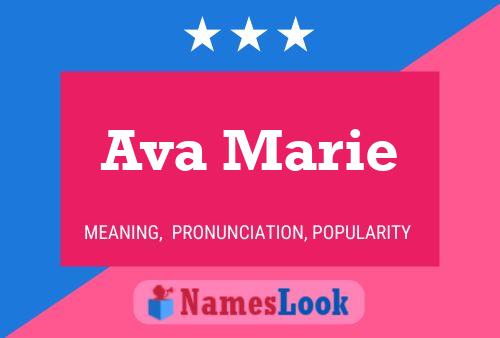 Ava Marie 名字海报