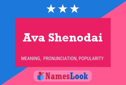 Ava Shenodai 名字海报