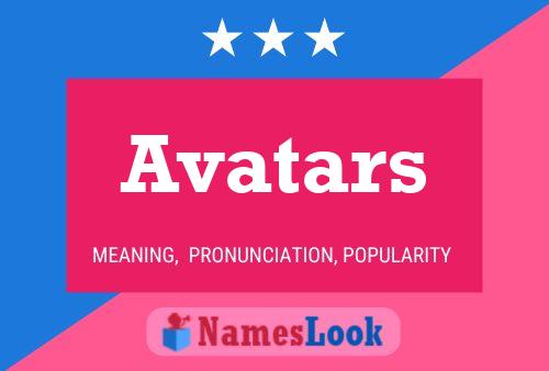 Avatars 名字海报