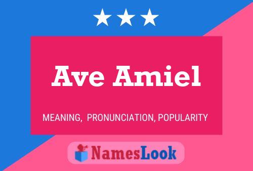 Ave Amiel 名字海报