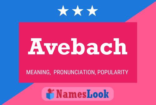 Avebach 名字海报