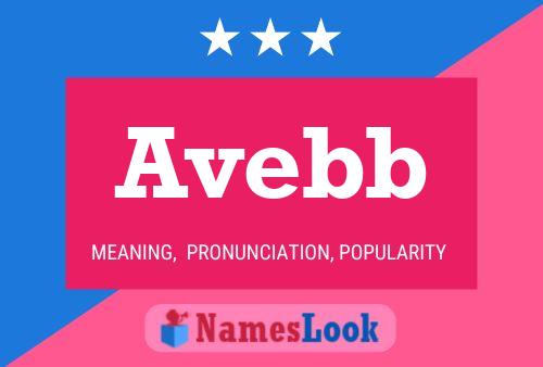 Avebb 名字海报