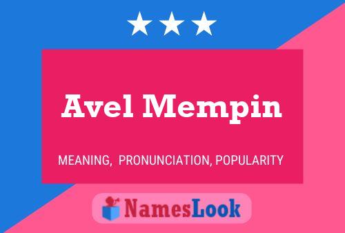 Avel Mempin 名字海报