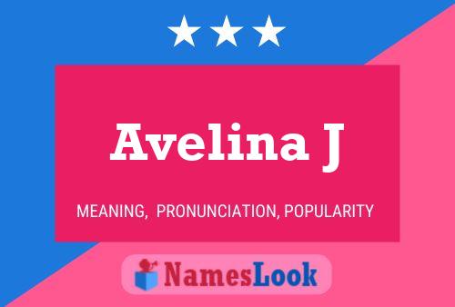 Avelina J 名字海报