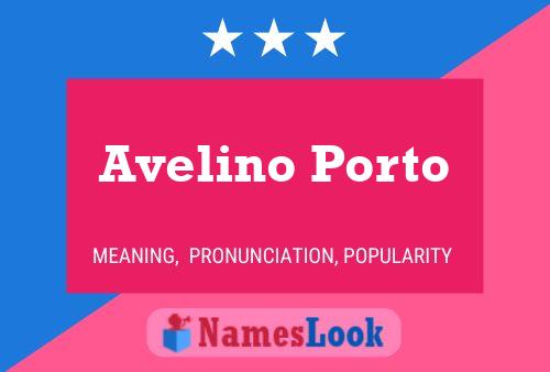 Avelino Porto 名字海报