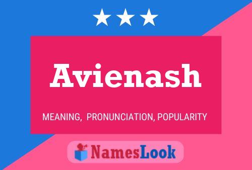 Avienash 名字海报