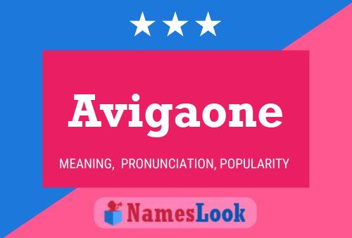 Avigaone 名字海报