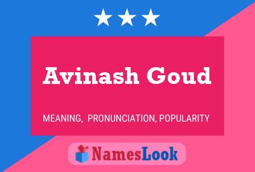 Avinash Goud 名字海报