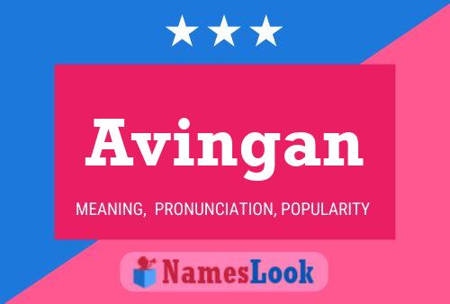 Avingan 名字海报