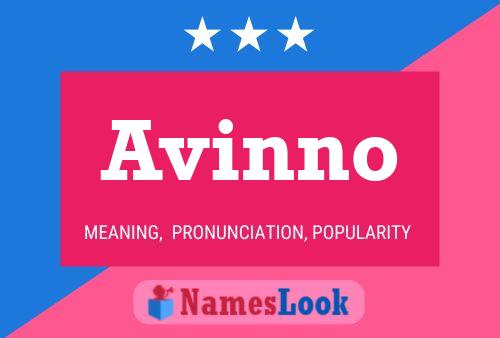 Avinno 名字海报