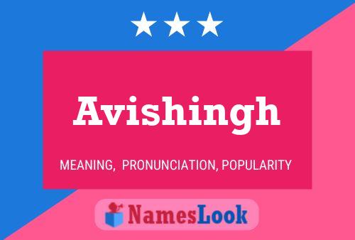 Avishingh 名字海报