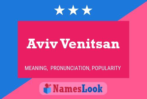 Aviv Venitsan 名字海报