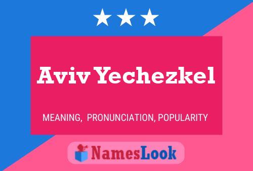 Aviv Yechezkel 名字海报