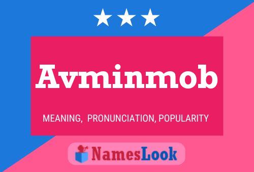 Avminmob 名字海报