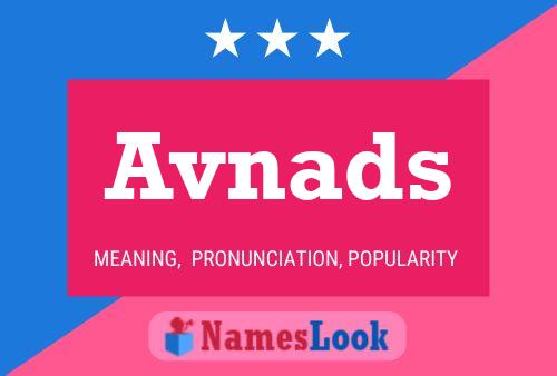 Avnads 名字海报