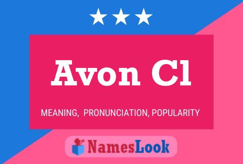 Avon Cl 名字海报