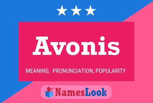 Avonis 名字海报