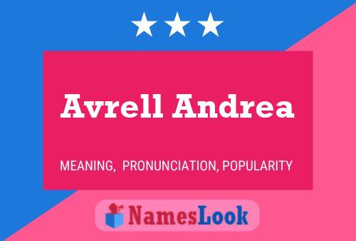 Avrell Andrea 名字海报