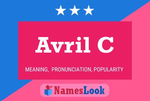 Avril C 名字海报