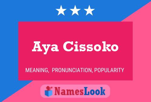 Aya Cissoko 名字海报