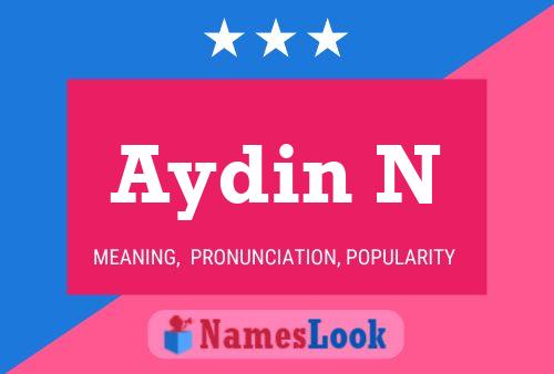 Aydin N 名字海报