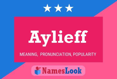 Aylieff 名字海报