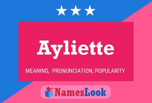 Ayliette 名字海报