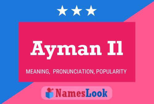 Ayman Il 名字海报