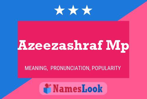 Azeezashraf Mp 名字海报