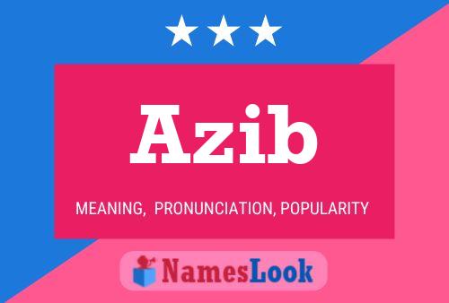 Azib 名字海报