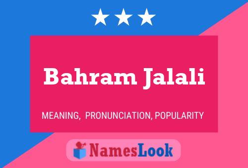 Bahram Jalali 名字海报