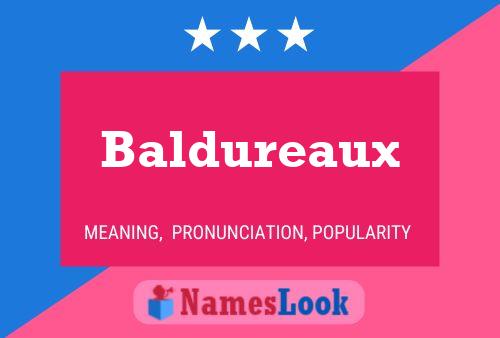 Baldureaux 名字海报