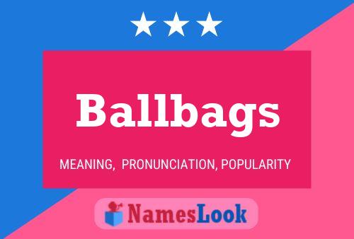 Ballbags 名字海报