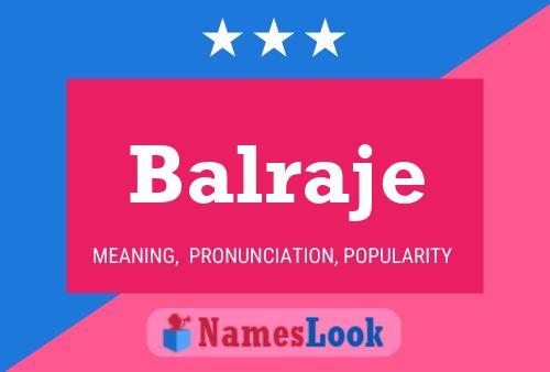 Balraje 名字海报