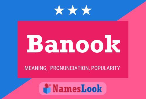 Banook 名字海报