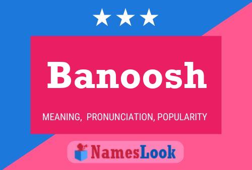 Banoosh 名字海报