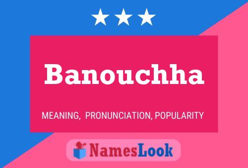 Banouchha 名字海报