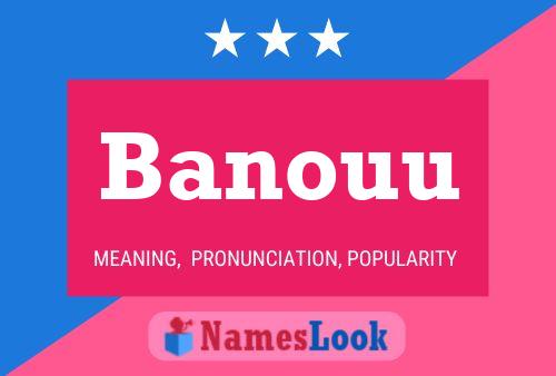 Banouu 名字海报